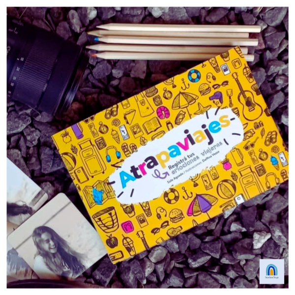 Producto - Bitácora de viajes libro Atrapaviajes