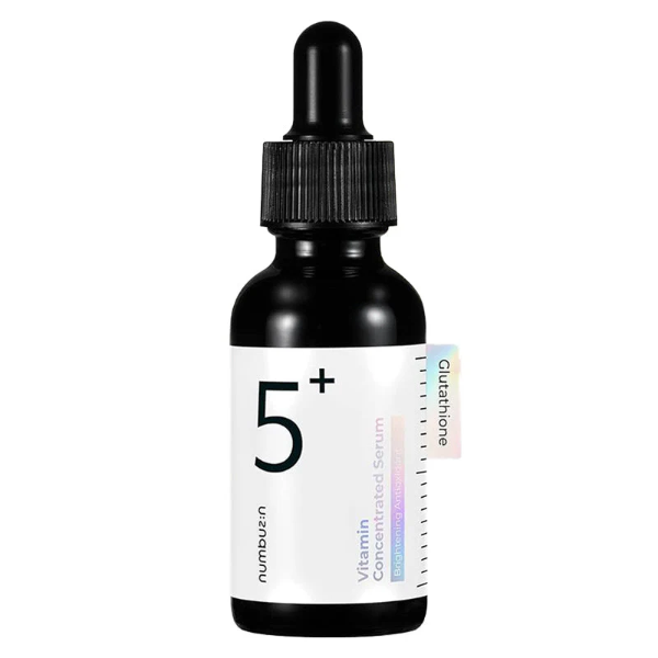 Producto - Numbuzin - No.5+ Glutathione Vitamin Serum / Serum para emparejar Tono - 30ml