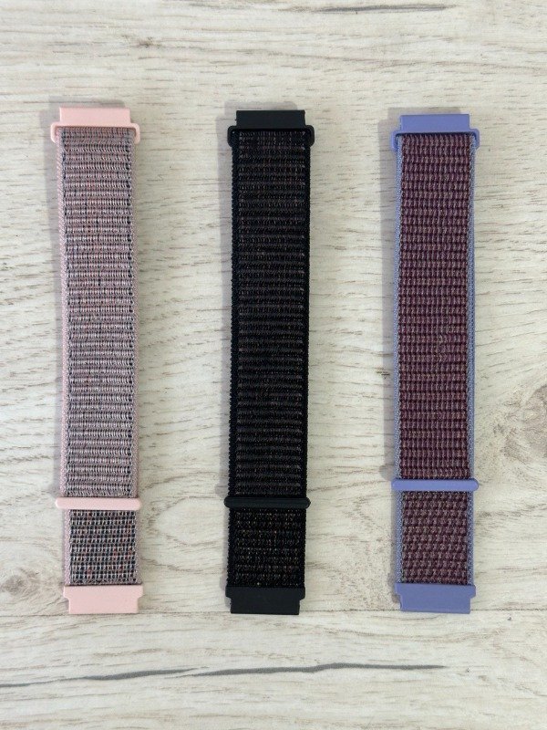 Producto - CORREA MALLA DE NYLON CON PERNO PARA SMARTWATCH DE 20MM