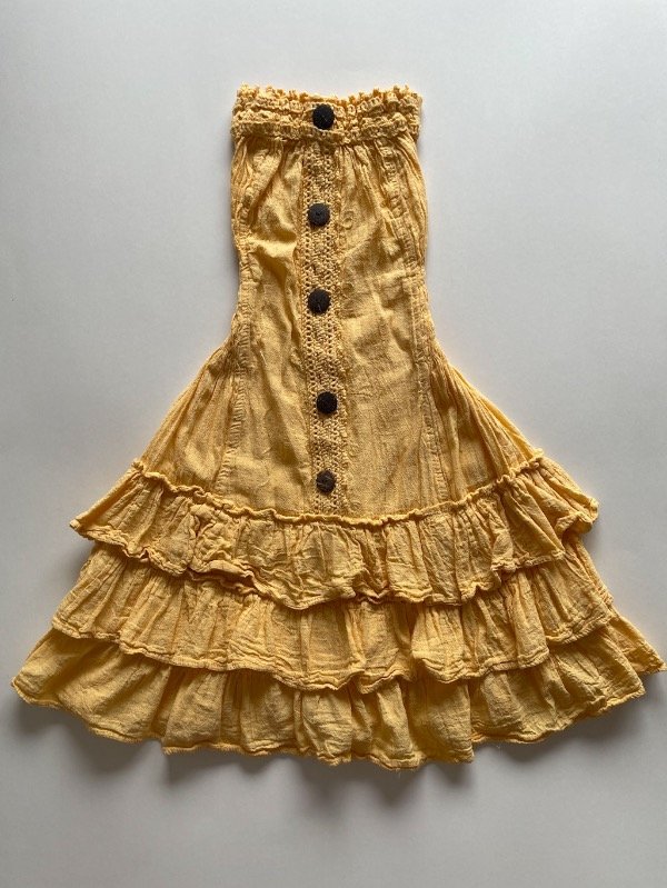 Producto - vestido amarillo - 0