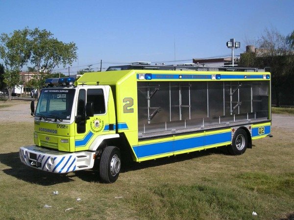 Producto - Unidad especial porta escalas sobre chasis Ford Cargo 1722