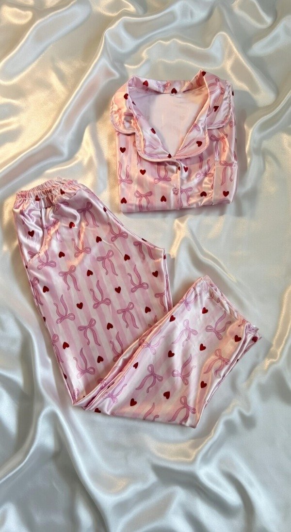 Producto - Camisero Raso Moñitos Love