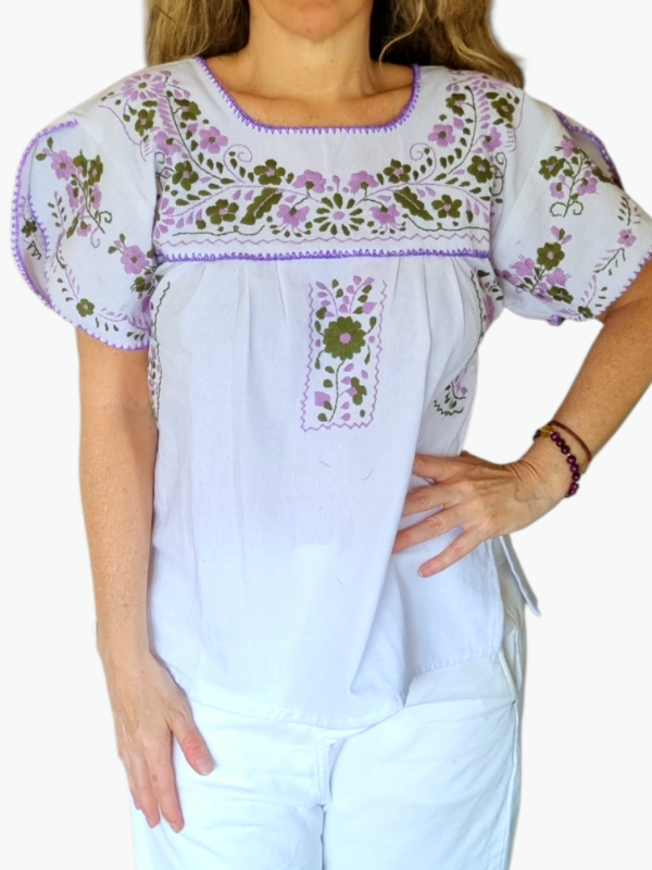Producto - Camisa Mariposa Blanca L