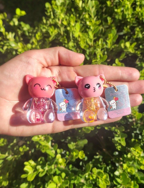 Producto - Lipgloss con brillo y llavero Kitty Cat - 1