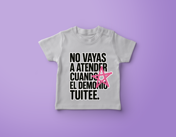 Producto - TEE NO VAYAS A ATENDER