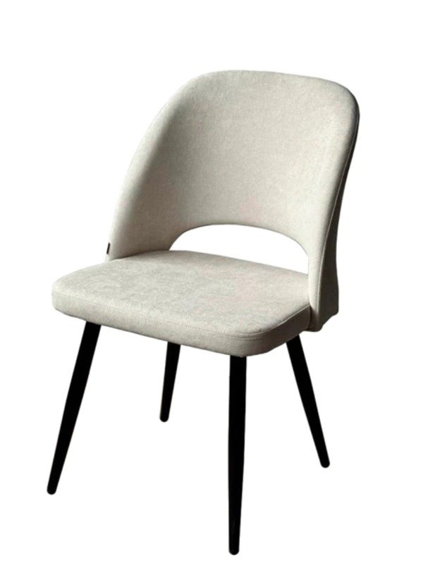 Producto - Silla Lotus chenille base negra