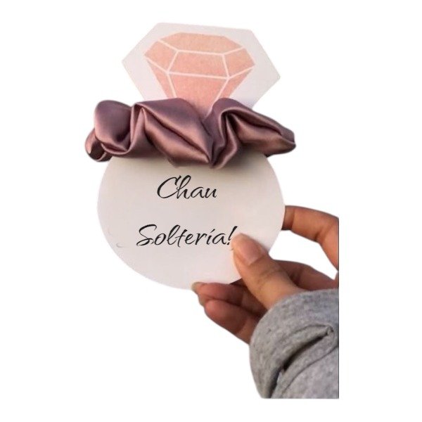 Producto - Scrunchies Perzonalizadas Para Bodas y Despedidas de Solteras - Set 30 Souvenirs