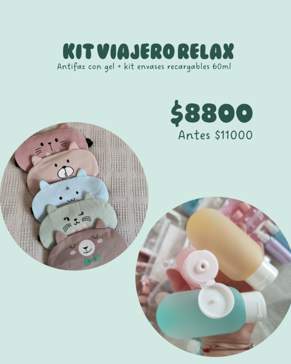 Producto - KIT VIAJERO RELAX
