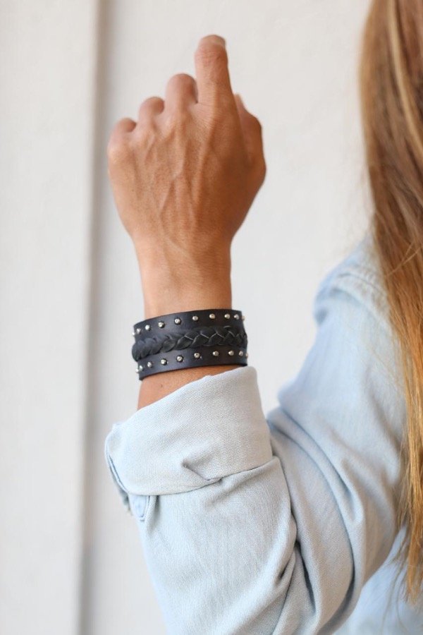 Producto - BRAZALETE RUBY NEGRO - 1