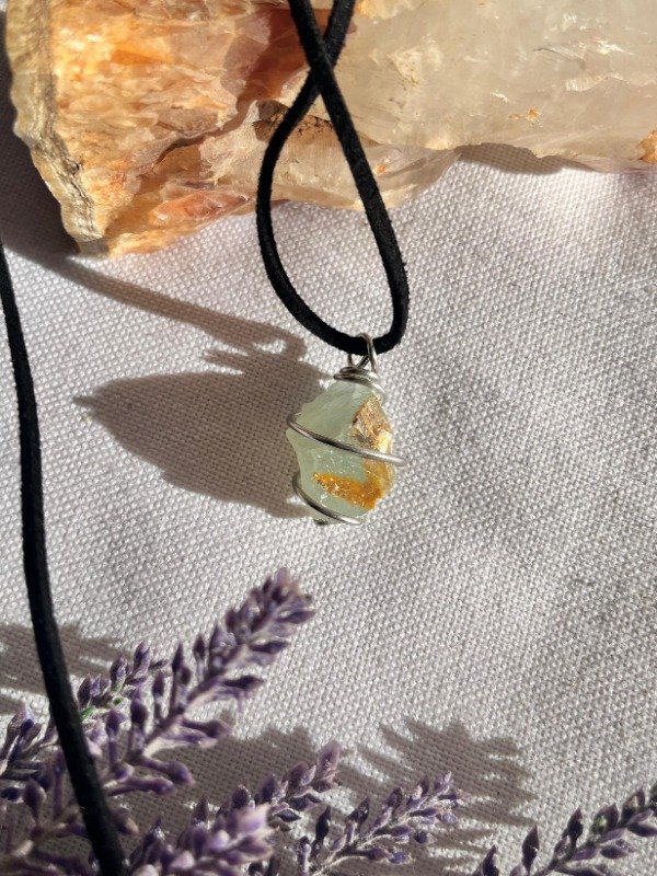 Producto - Collar lazo onix cielo
