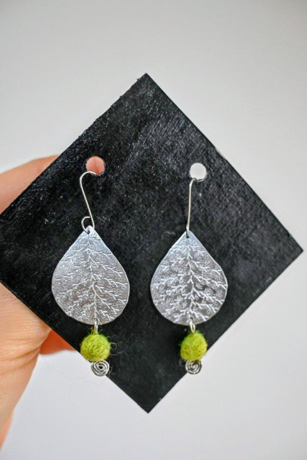 Producto - Aros hojitas