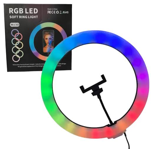 Producto - Aro de Luz de 30 cm con soporte para Celular
