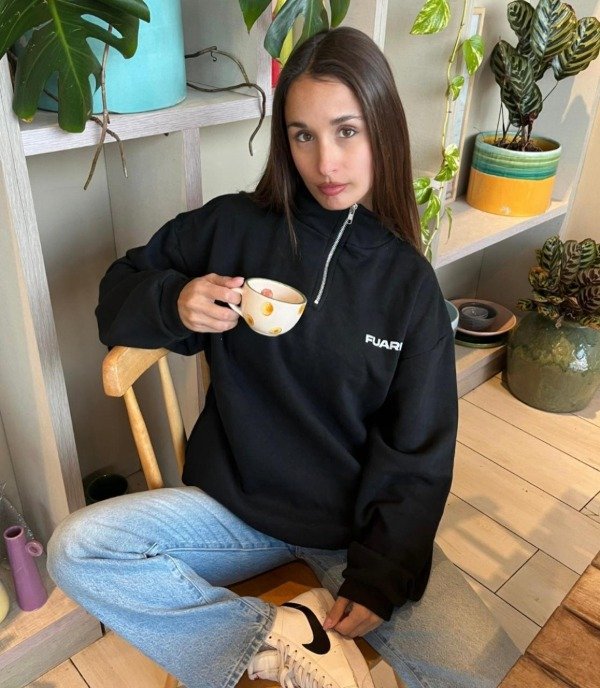 Producto - BUZO ZIP 4REAL BLACK