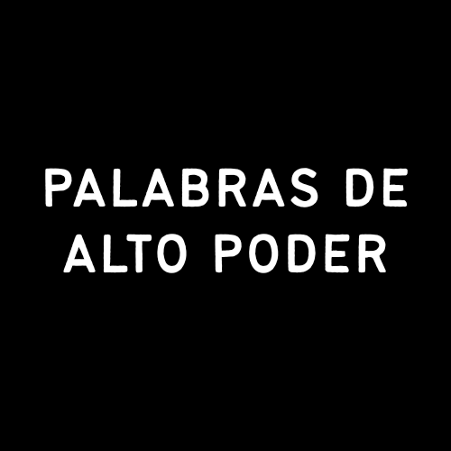 Producto - PALABRAS DE PODER