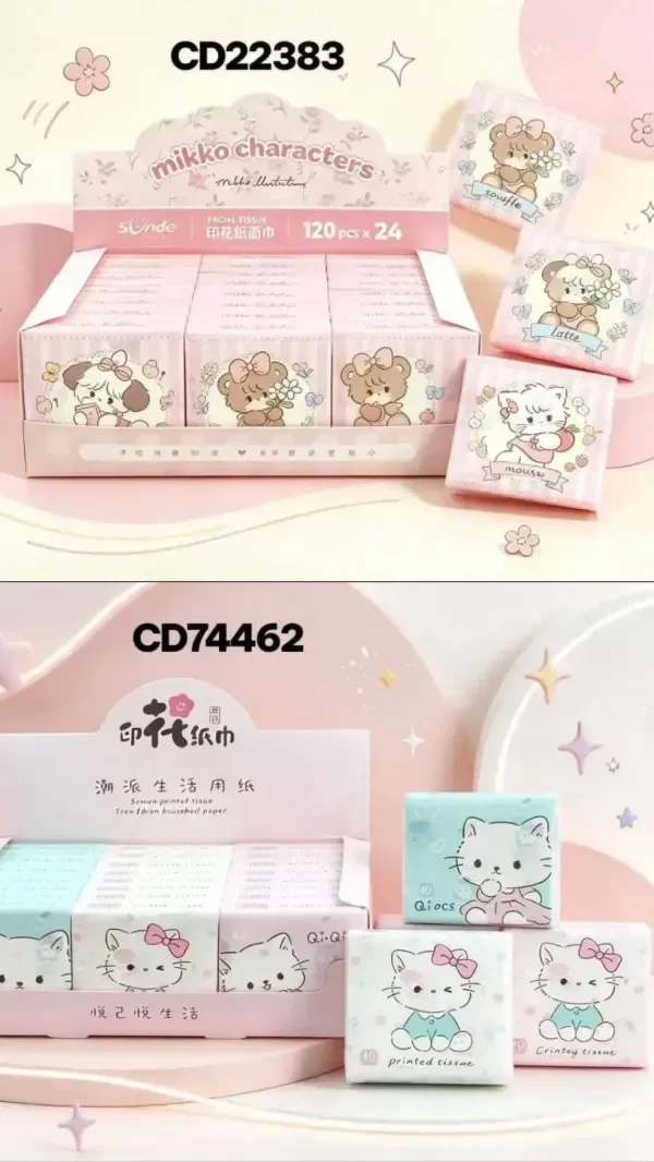 Producto - PAÑUELITOS DESCARTABLES CON DISEÑO - 0