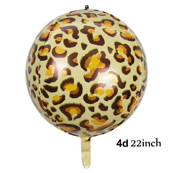 Producto - Globo esfera Obz Animal print
