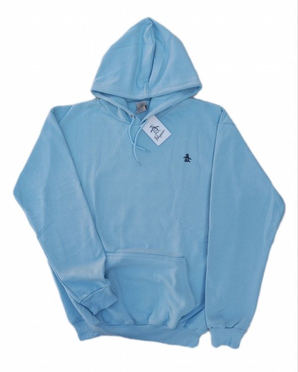 Producto - BUZO CANGURO PENGUIN FRIZA CELESTE