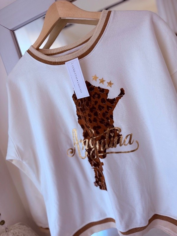 Producto - Buzo Argentina golden print - 3