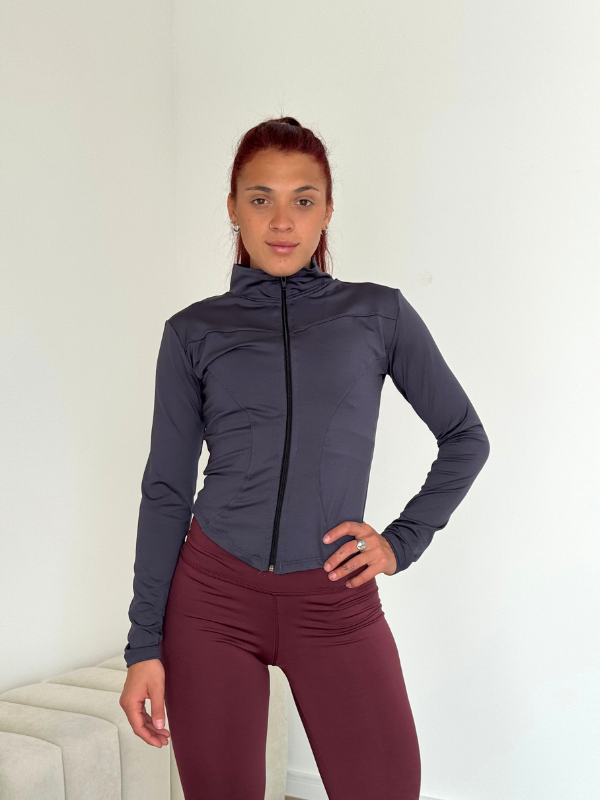 Producto - campera corset grafito