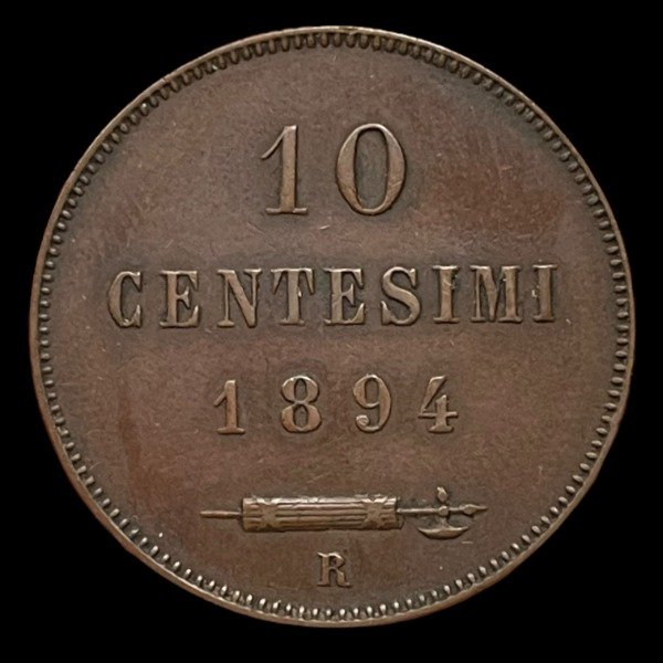 Producto - San Marino (1894) 10 Centesimi - KM#2