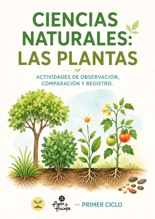 Producto - Las plantas: observación, comparación y registro