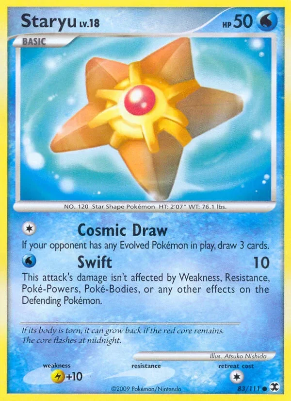 Producto - Staryu 83/111 Platinum: Rising Rivals