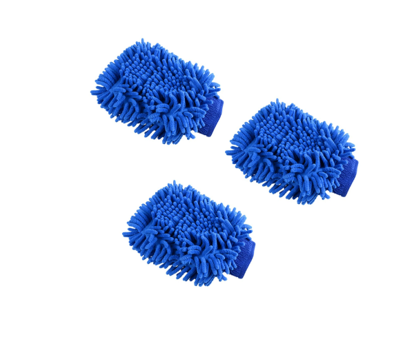 Producto - Guante de Microfibra para lavado automotor - Azul