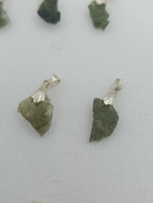 Producto - Dije en plata en Moldavita 925 - 2