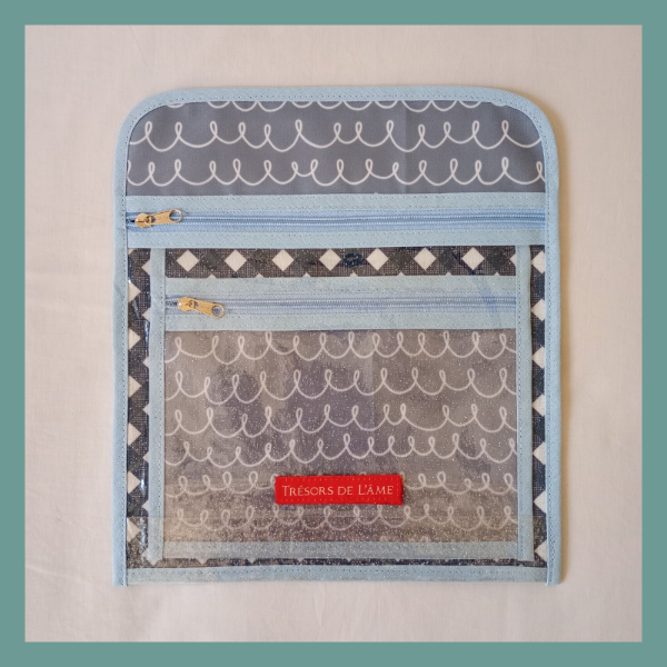 Producto - Set de 3 Estuches Multiuso Gris