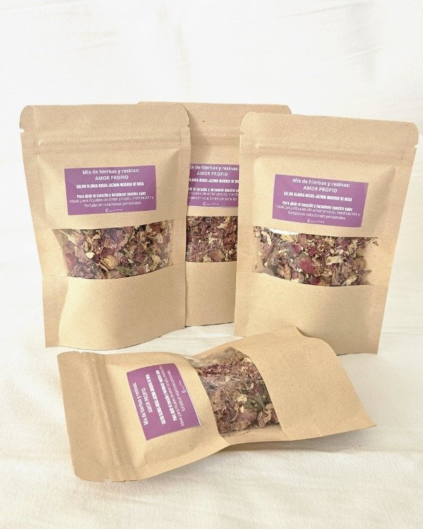 Producto - Mix de hierbas y resinas amor propio