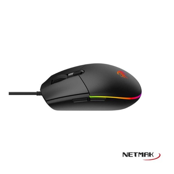 Producto - MOUSE NETMAK GAMER NM-EXPERT RGB NEGRO