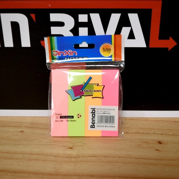 Producto - NOTAS ADHESIVAS POST-IT