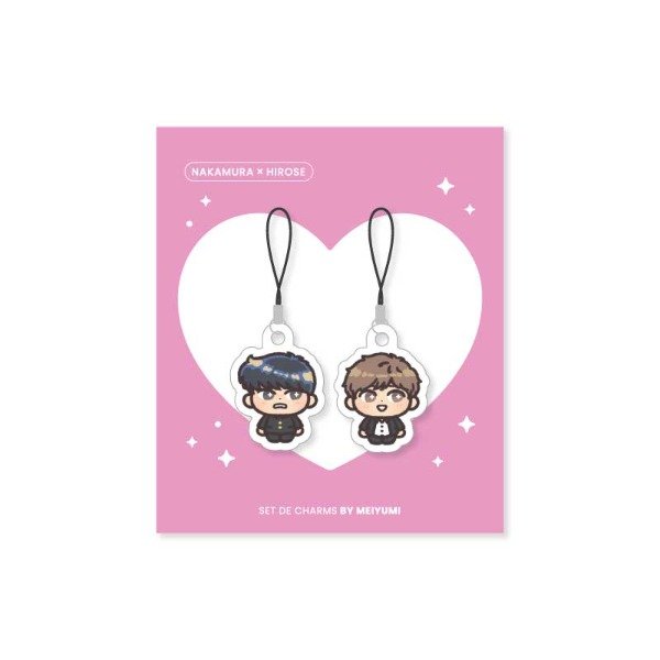 Producto - Set de charms "Nakamura x Hirose"