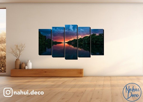Producto - Atardecer en el rio Polip