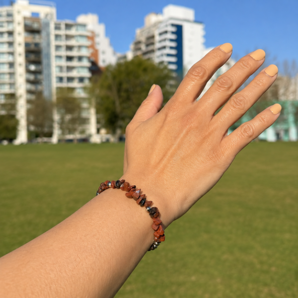 Producto - Pulsera Jaspe Rojo