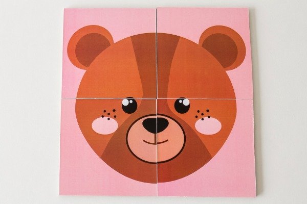 Producto - ROMPECABEZAS 4 PIEZAS OSITO