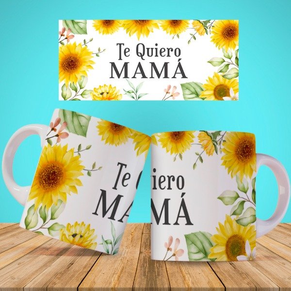 Producto - Diseños Para Sublimar Tazas - Pack Tazas Feliz Día Mamá