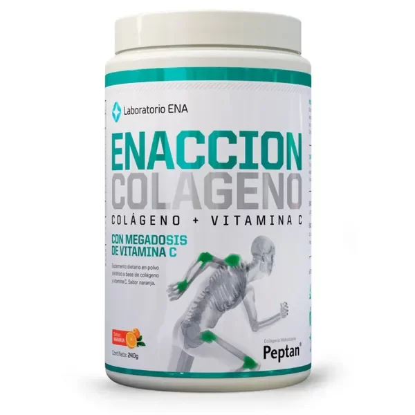 Producto - ENA COLAGENO ENACCION 240 GRS NARANJA