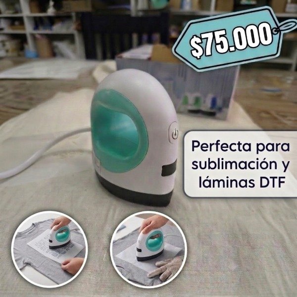 Producto - Mini planchita perfecta para sublimación y lámina dtf