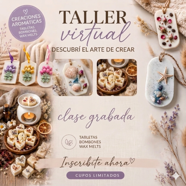 Producto - Taller Crea Tu Mundo Aromático