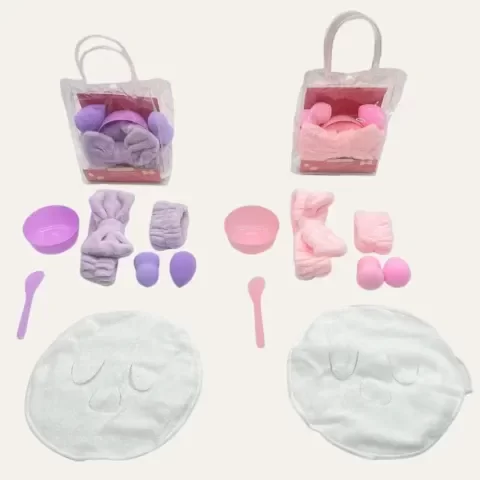 Producto - KIT DE ESPONJAS + TOALLA FACIAL + VINCHAS - CITY GIRL