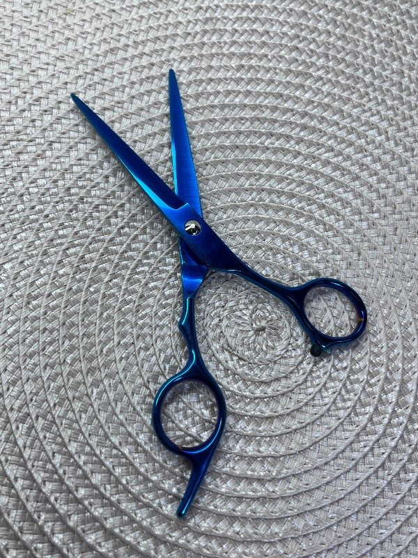 Producto - Tijera de corte azul