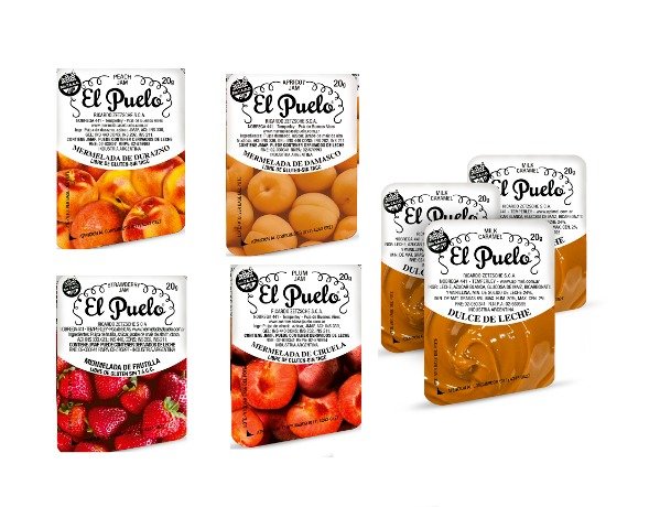 Producto - Dulce de Leche + Mermeladas surtidas x50 u c/u