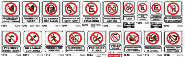 Producto - Línea Prohibición