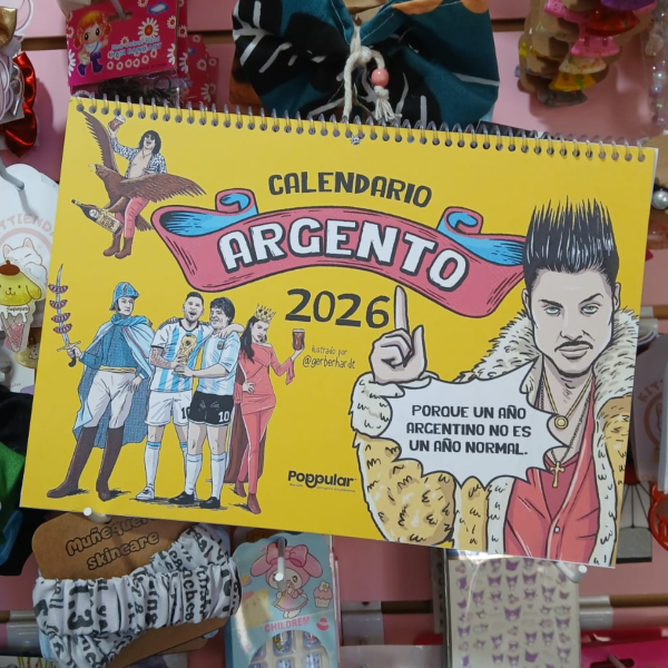 Producto - Calendario Argento Poppular
