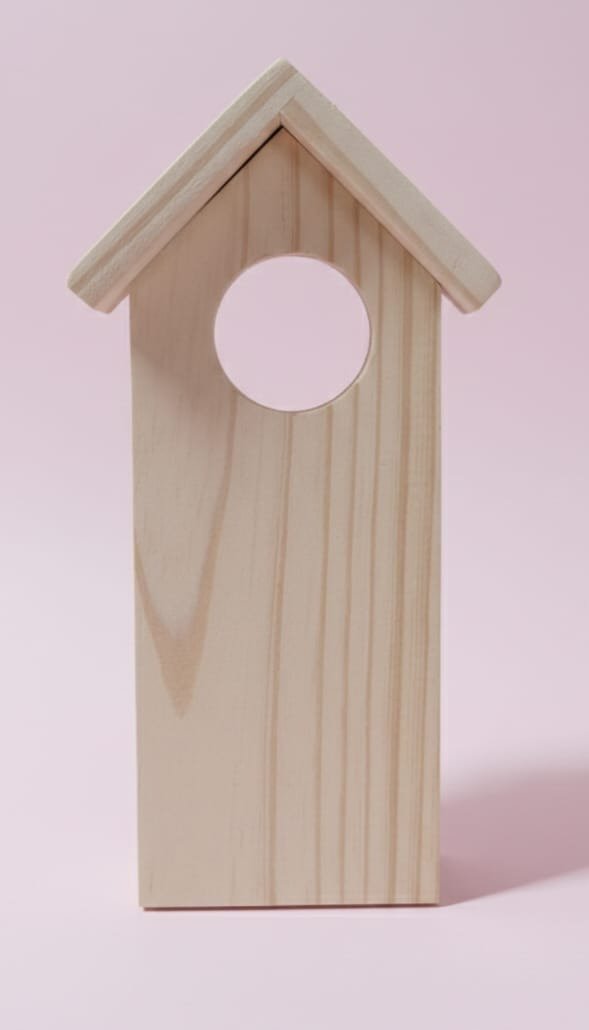 Producto - Casita para Pajaros chata