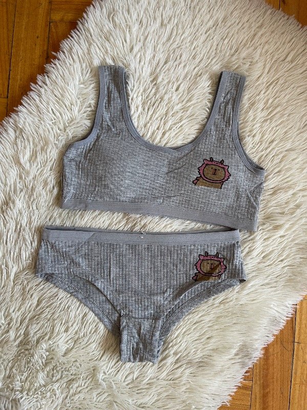 Producto - Conjunto de nena gris