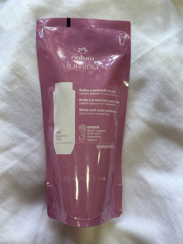 Producto - Natura Repuesto Lumina shampoo Brillo y proteccion de color 300ml