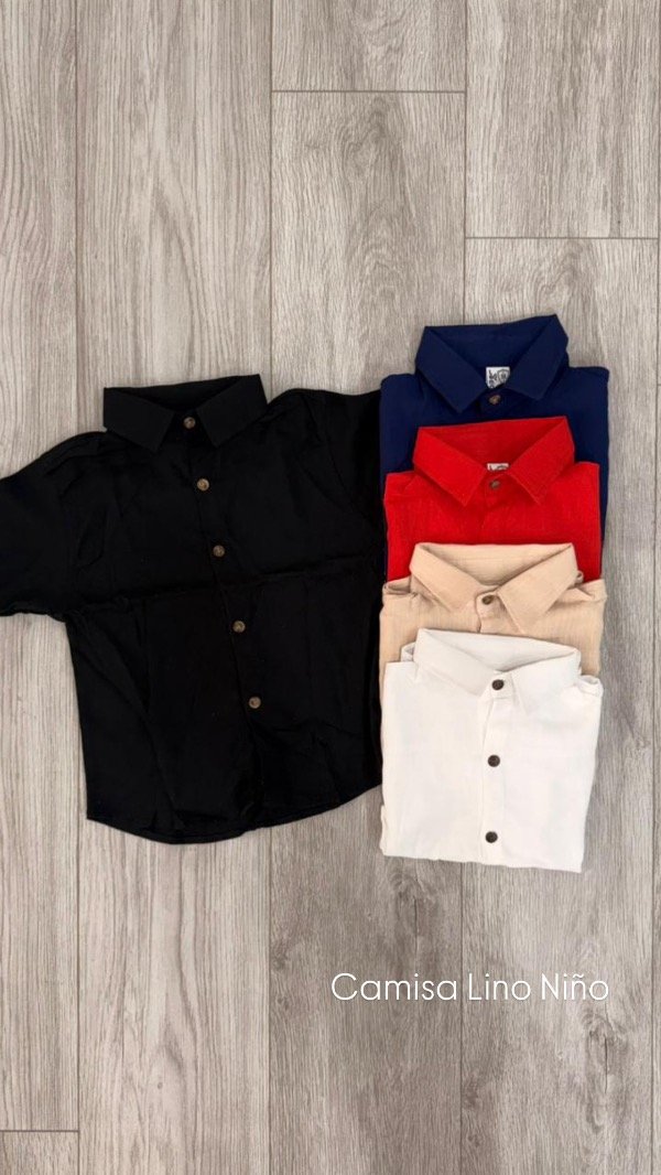 Producto - Camisa Lino niño