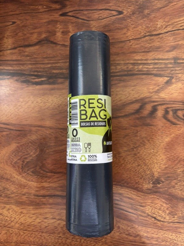 Producto - RESI BAG 80X110 bolsa consorcio rollo x 10 unidades antigoteo